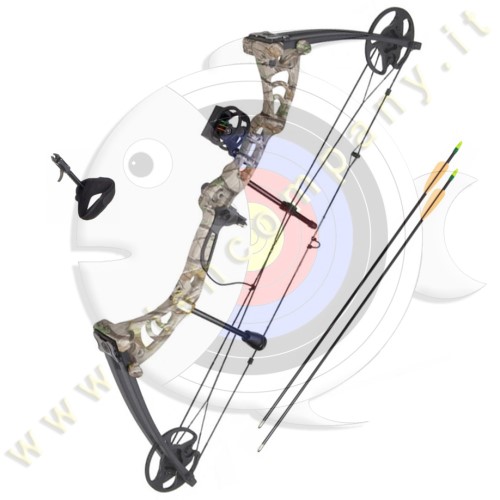 EK Tiro Con L'Arco kirupira Gioventù composto Archery Bow Set regolabile Draw 15-20 LIBBRE 