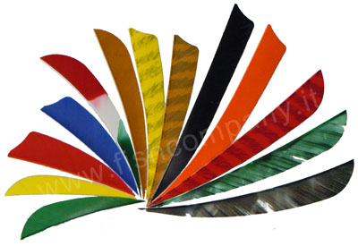 Penne naturali paraboliche e scudate